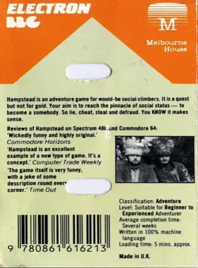 Hampstead (198x)(-) box cover back